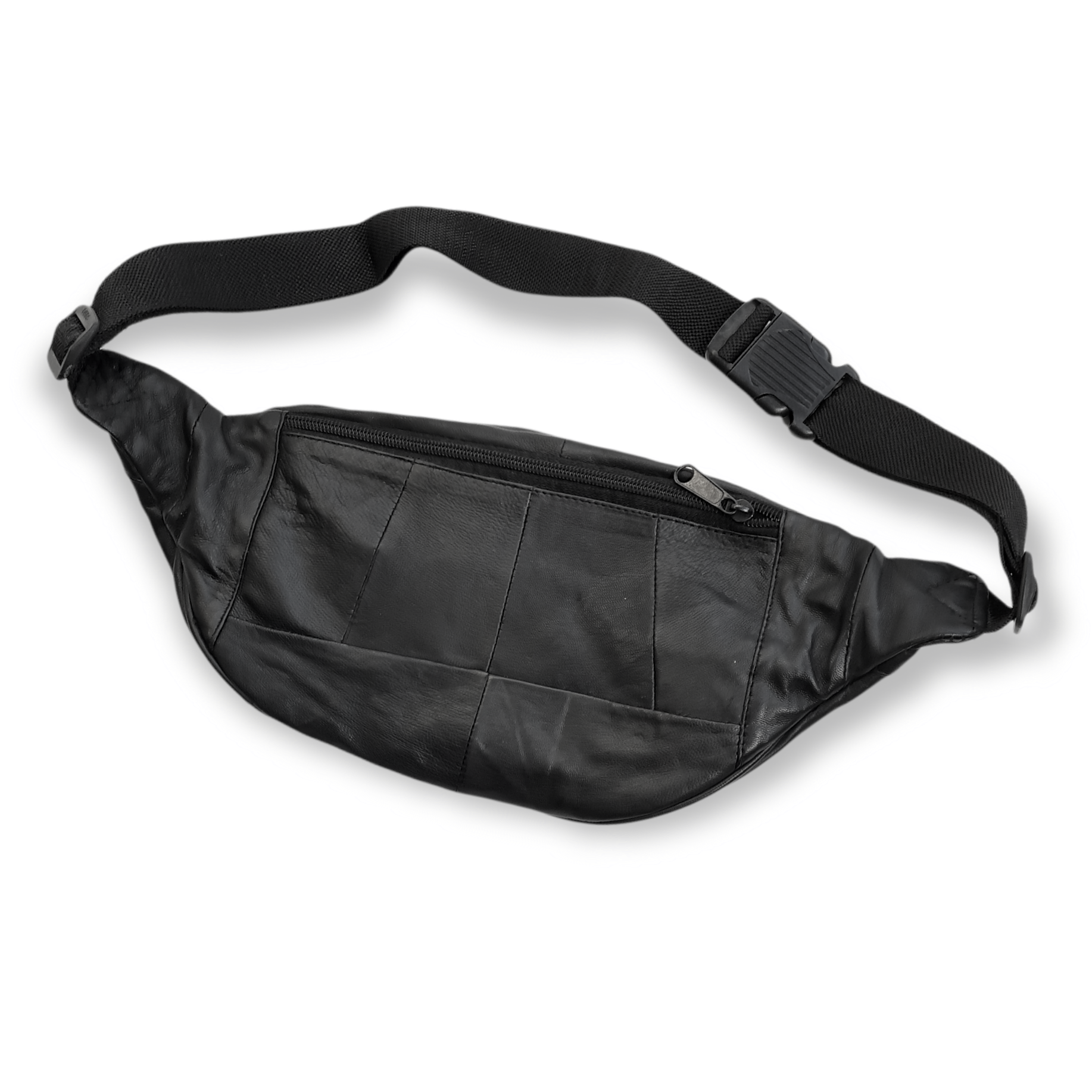 DEADSTOCK LEATHER FANNY PACK / BUM BAG : ONE SIZE