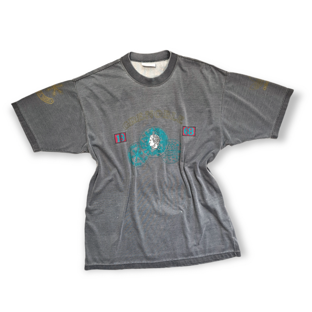 ULTRA RARE OLYMPIQUES CORTINA 1968 TEE : SIZE L