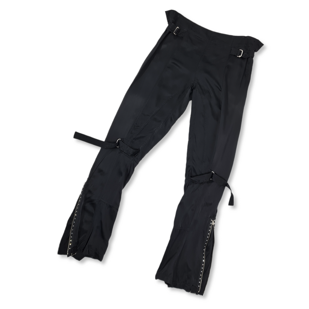 PINKO : BLACK VINTAGE PANTS : SIZE 36