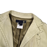 LEATHER JACKET : SIZE L