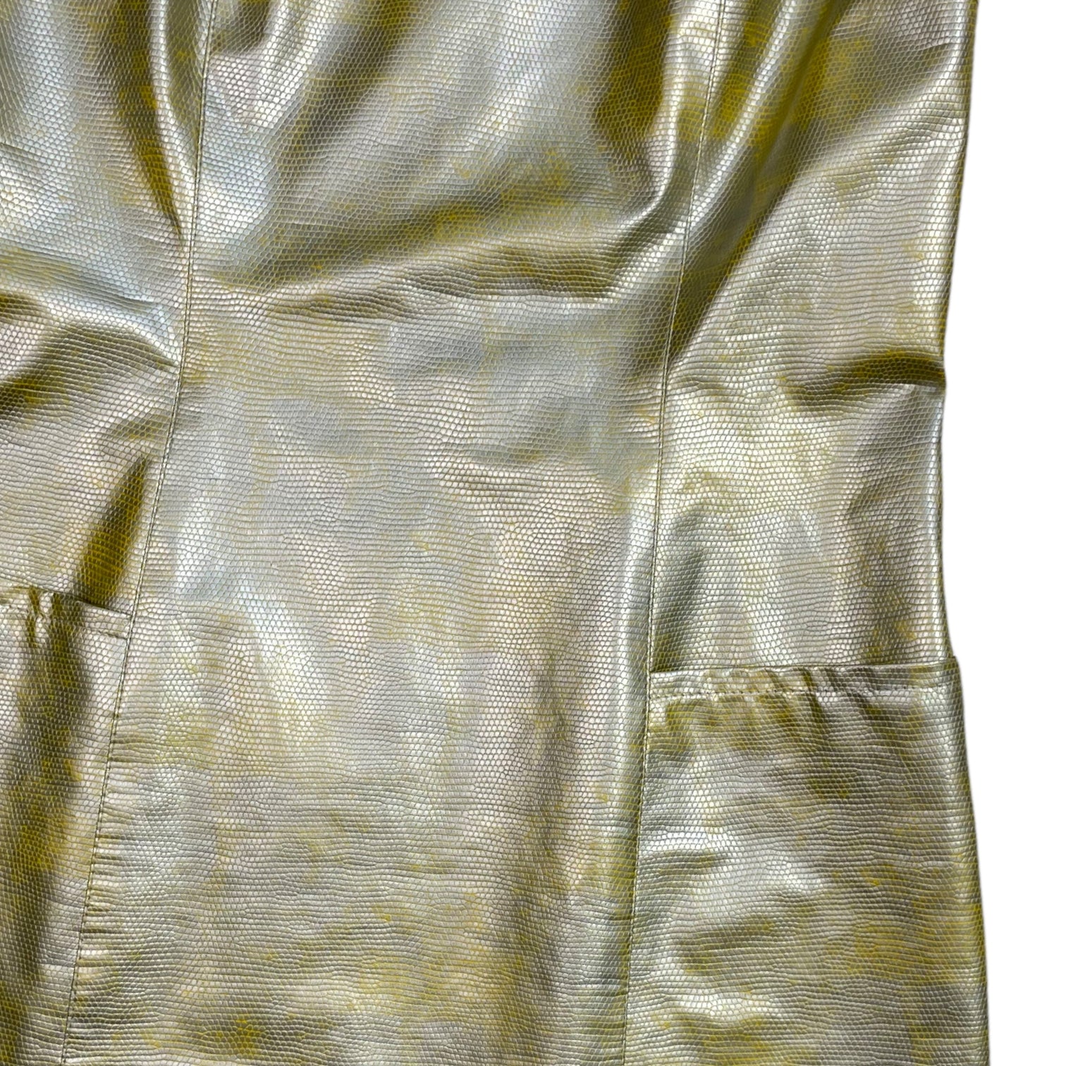 DELIKAT BERLIN : Y2K SNAKESKIN DRESS : 38