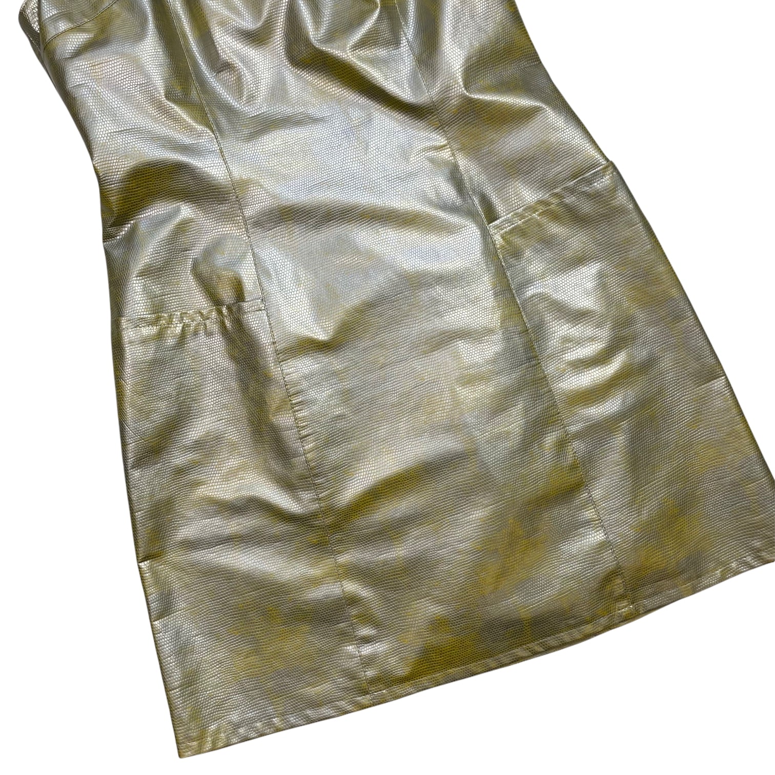 DELIKAT BERLIN : Y2K SNAKESKIN DRESS : 38